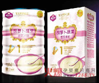 雅因樂(lè)胡蘿卜蔬菜營(yíng)養(yǎng)米粉