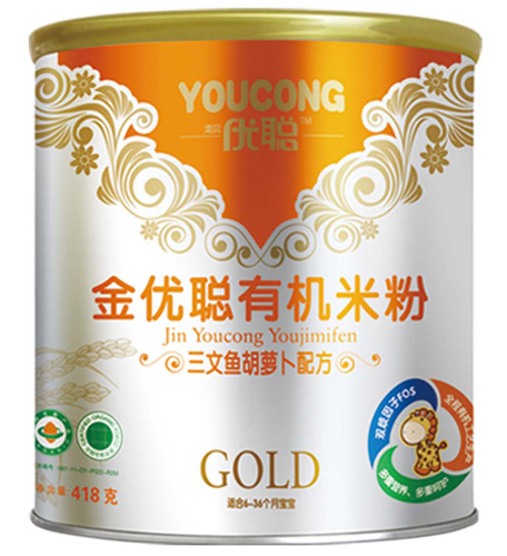 優(yōu)聰三文魚(yú)胡蘿卜有機(jī)米粉