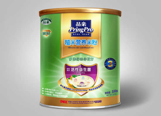 品親糙米粉多維鈣鐵鋅配方