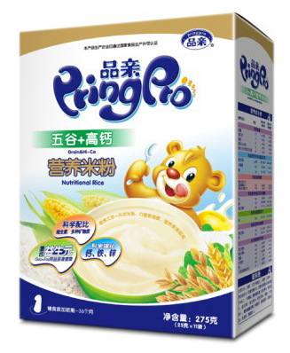 品親五谷高鈣營(yíng)養(yǎng)米粉