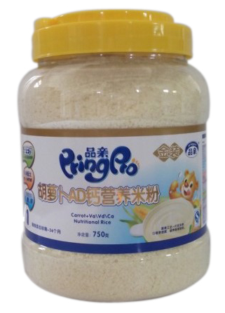 品親胡蘿卜AD鈣營(yíng)養(yǎng)米粉
