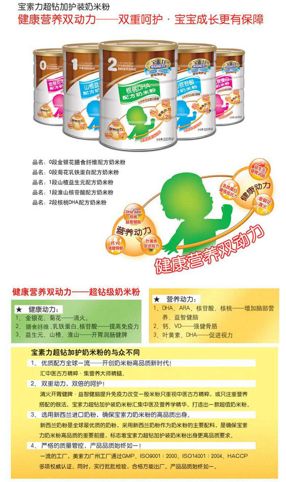 寶素力超鉆加護奶米粉