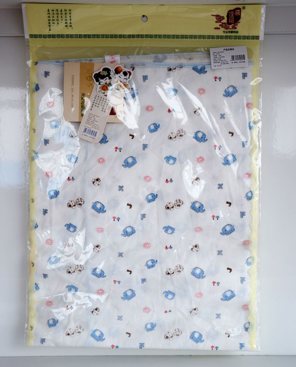 喜佳福嬰幼兒紗布包巾