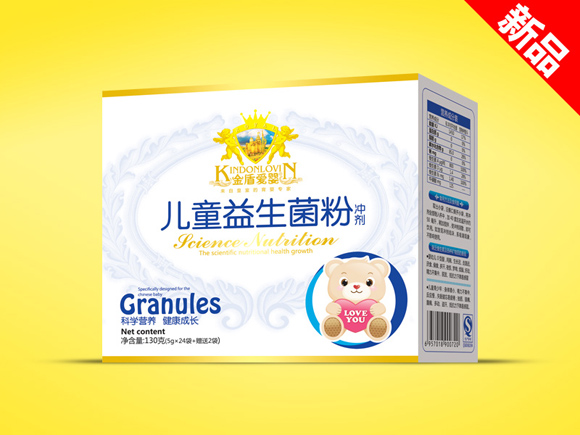 金盾愛(ài)嬰兒童益生菌粉沖劑