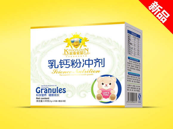 金盾愛(ài)嬰乳鈣粉沖劑