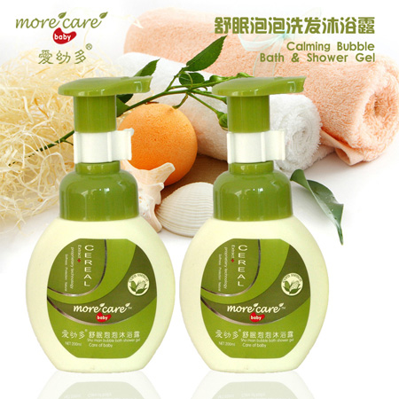 愛(ài)幼多嬰兒舒眠泡泡沐浴露