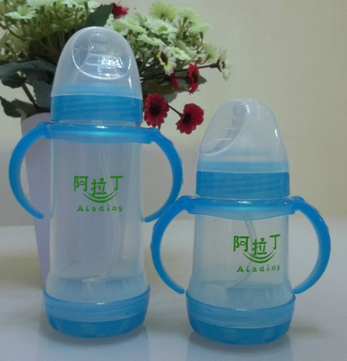 阿拉丁嬰兒奶瓶藍色