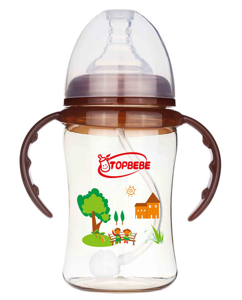 淘寶樂寬口弧形PPSU葫蘆奶瓶210ml
