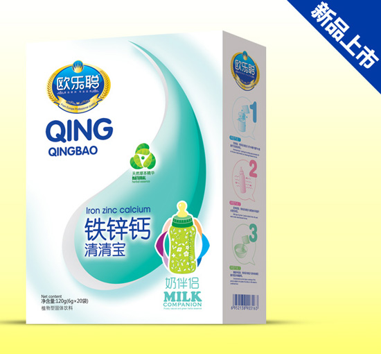 歐樂(lè)聰鐵鋅鈣清清寶盒裝