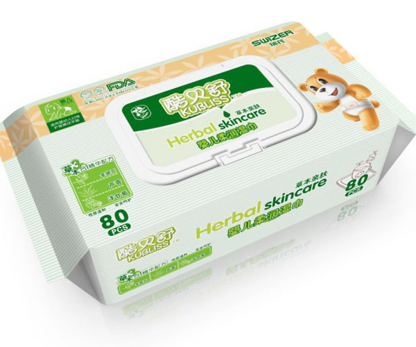 酷貝舒嬰兒濕巾手口專(zhuān)用80片裝