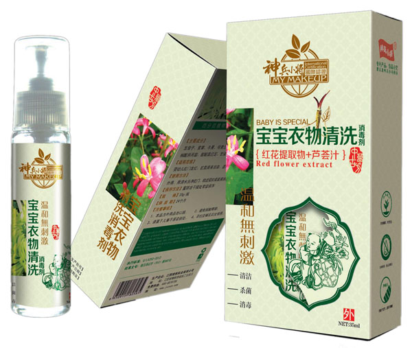 神兵小將寶寶衣物清洗消毒劑