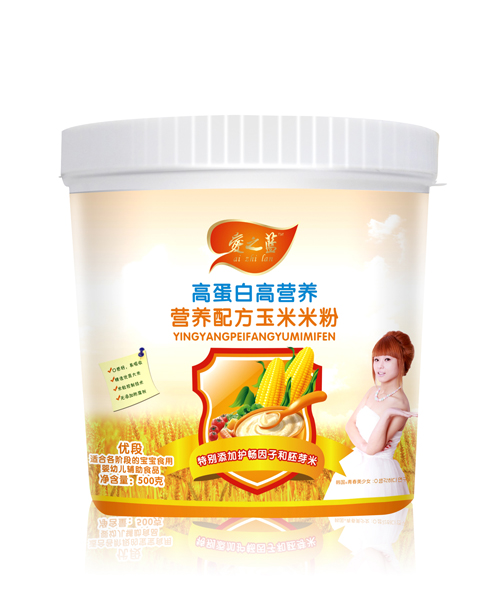 愛之藍高蛋白高營養(yǎng)營養(yǎng)配方玉米米粉