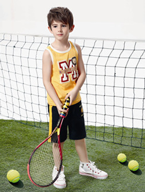 瑪琪曼蒂M字型黃色T恤