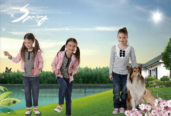 香柯春季粉色連帽外套