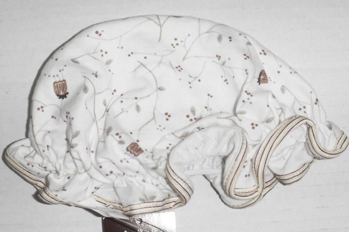 娃愛的蓓蓓碎花寶寶帽