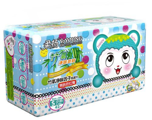 柔揚竹氧凈味42片小碼尿片