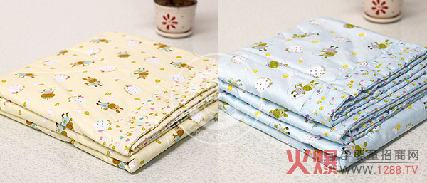 豫絨棉青蛙王子系列夏涼被