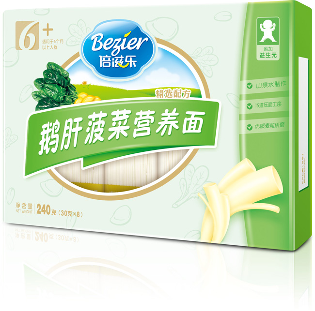 倍滋樂鵝肝菠菜營養(yǎng)面