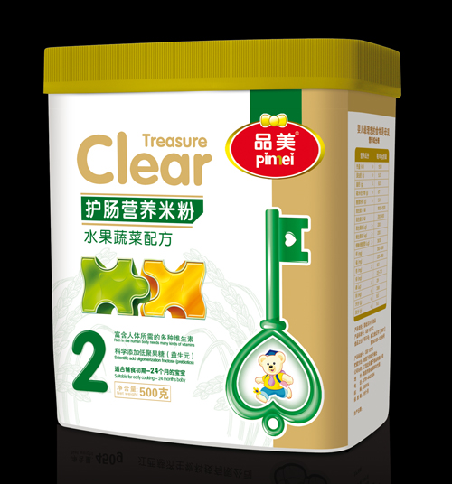 品美護(hù)腸系列水果蔬菜配方米粉2段