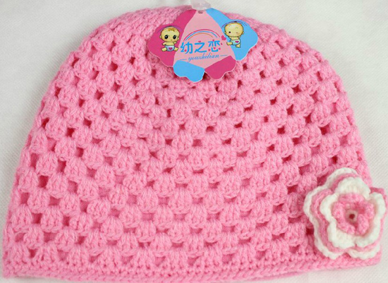 幼之戀幼兒網戀套頭帽粉色
