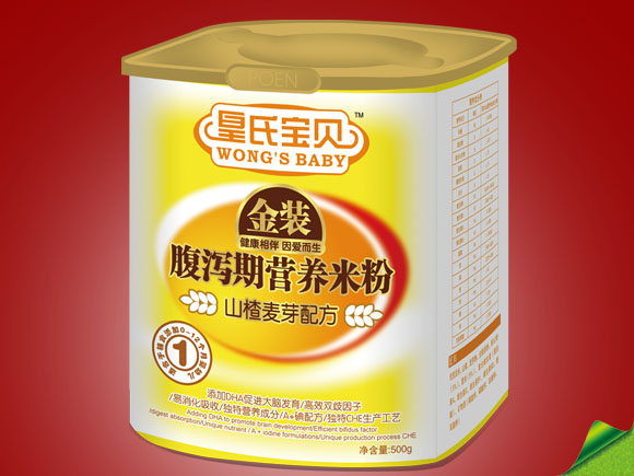 皇氏寶貝金裝山楂麥芽配方腹瀉期營(yíng)養(yǎng)米粉1段