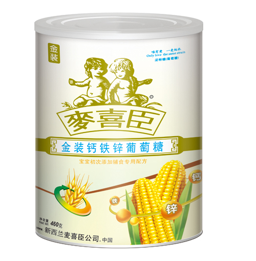 麥喜臣金裝鈣鐵鋅葡萄糖(聽裝)