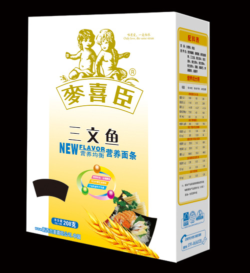 麥喜臣三文魚營養(yǎng)面條