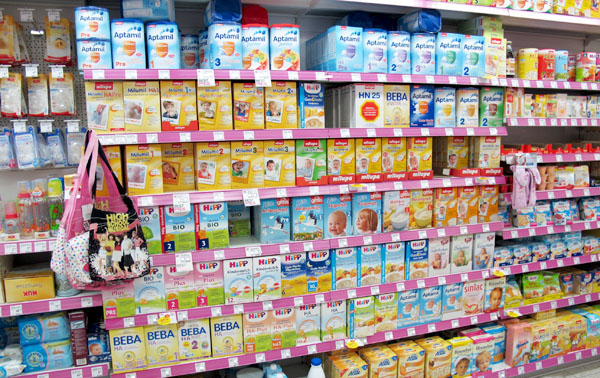 芘芭BIPA商超貨架擺放