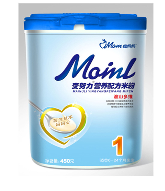 維媽媽聽裝1段麥努力淮山多維米粉