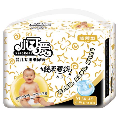 小可愛嬰兒專用紙尿褲白金裝M號