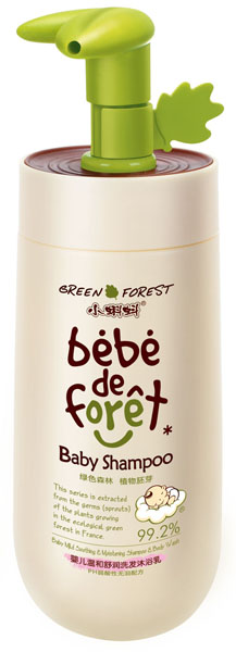 小蝌蚪嬰兒溫和舒潤洗發(fā)沐浴乳