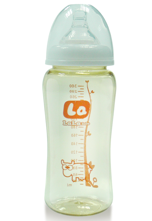 樂(lè)樂(lè)寶貝嬰兒無(wú)柄奶瓶