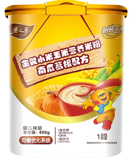 愛之藍(lán)金裝南瓜葛根配方粉1段