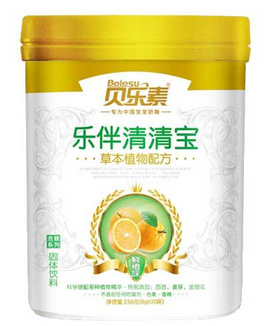 貝樂(lè)素樂(lè)伴清清寶鮮橙味