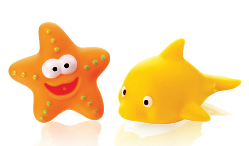 愛(ài)樂(lè)寶噴水玩具鯨+海星