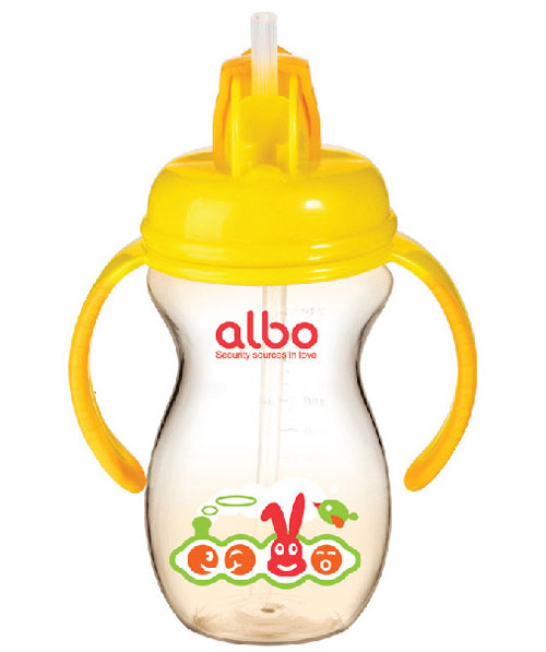 愛(ài)樂(lè)寶葫蘆運(yùn)動(dòng)杯270ml黃色