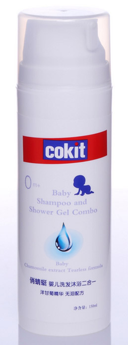 俏蜻蜓嬰兒洗發(fā)沐浴二合一