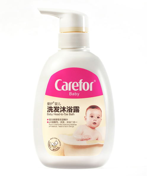 愛護(hù)嬰兒洗發(fā)沐浴露200ml