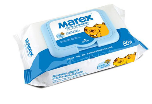 幼妙嬰兒無(wú)香棉柔濕巾80片