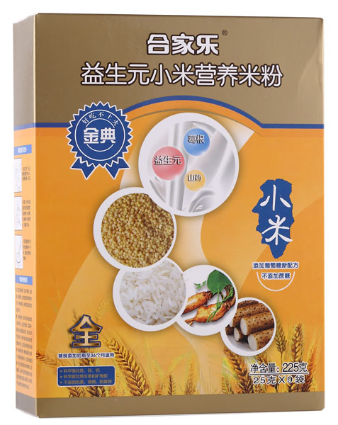 合家樂金典益生元小米米粉全段盒裝