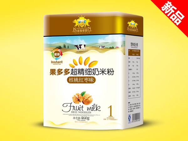 金盾愛(ài)嬰核桃紅棗超精細(xì)奶米粉聽(tīng)裝