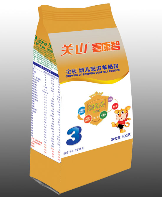 喜康智金裝幼兒配方羊奶粉400克袋裝