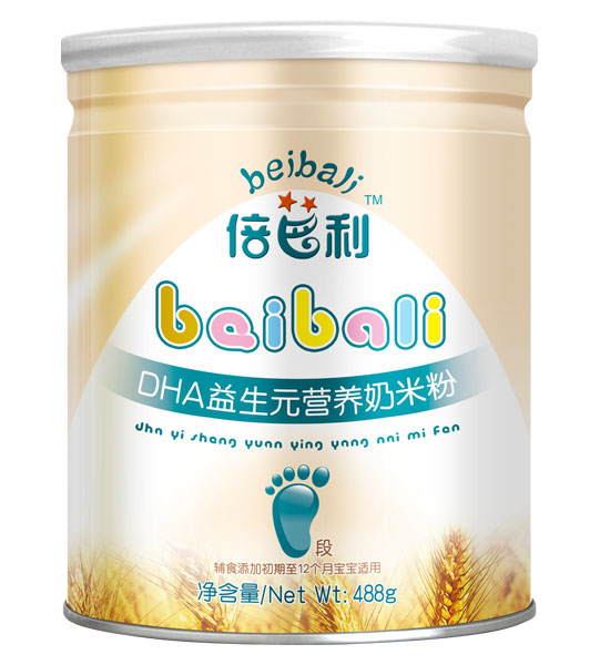 倍芭利DHA益生元營養(yǎng)奶米粉罐裝