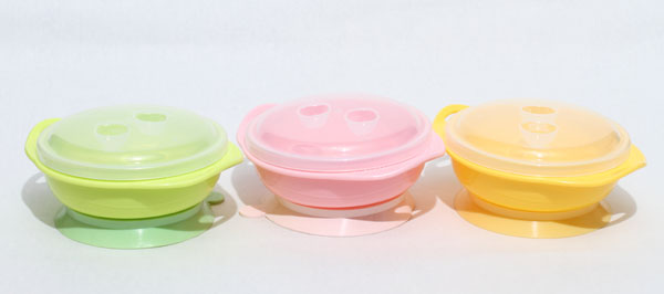 新兒寶雙耳吸盤(pán)碗