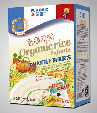 法嘉DHA胡蘿卜南瓜營養(yǎng)米粉