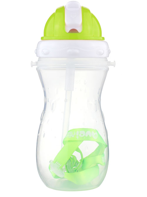 噯唯流線型運(yùn)動水壺(380ml)綠色