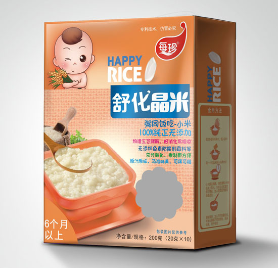 每珍舒化晶米粥同飯吃-小米