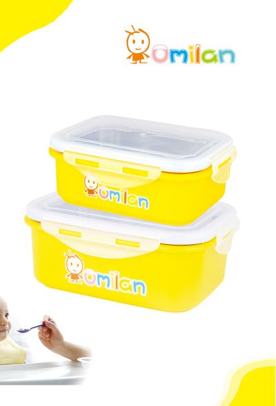 歐米蘭時尚保溫飯盒