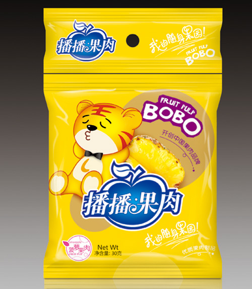 播播果肉菠蘿果肉5連包單獨包裝