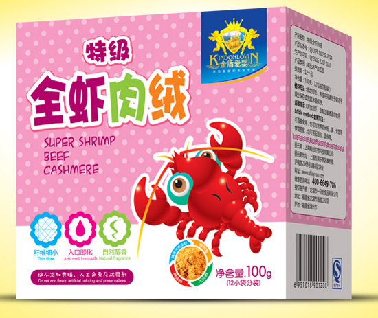 金盾愛(ài)嬰特級(jí)全蝦肉絨盒裝